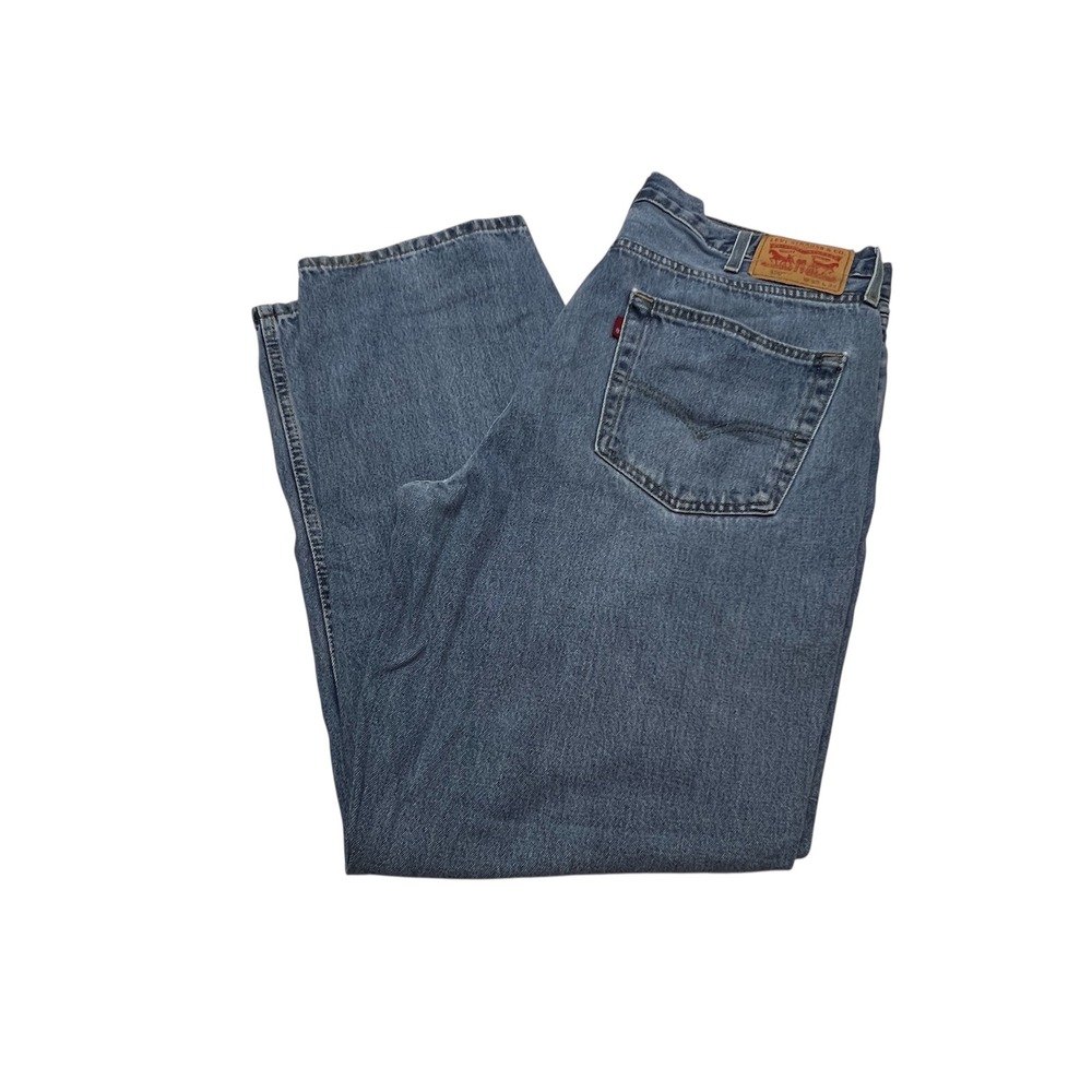 Levi's 550 Mens Denim Jeans Relaxed Fit 38x32 Blue Pants Cowboy Rodeo Workwear